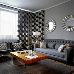 Silver Living Room Photo