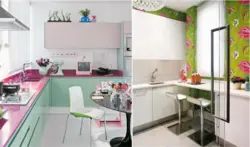 What Colors Goes With Pink In The Kitchen Interior