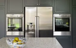 Side by side in the kitchen interior