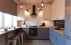 Kitchen design in a stalinka apartment