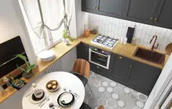 Тарҳи ошхона дар як квартира stalinka