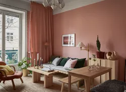 What Colors Goes With Peach Color In A Bedroom Interior