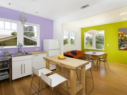 How to paint a kitchen wall color photo