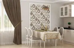 Mətbəx üçün birləşdirilmiş divar kağızı, içəridə yuyula bilər