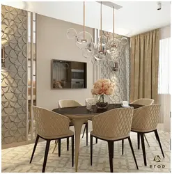 Kitchen Design With Mirror Tiles