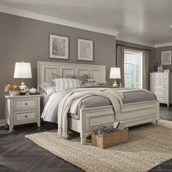 Ivory bedroom interior