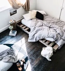Bedroom with mattress design