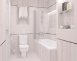 Cersanite tiles in the bathroom interior