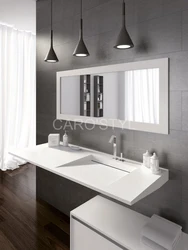 Vanna Otağı Üçün Lavabo Dizaynı Foto Dizaynı