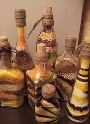 Bottles for the kitchen photo