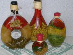 Bottles for the kitchen photo