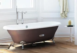 What kind of cast iron bathtub photo