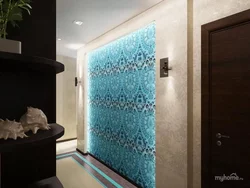 Пярэдні пакой бірузовая дызайн