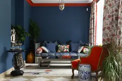 Ранги indigo дар дохили ҳуҷраи зиндагӣ