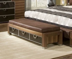 Bedroom design with banquette
