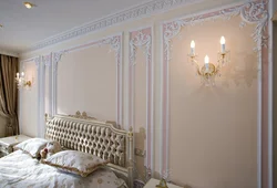 Bedroom stucco photo