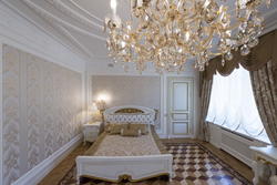 Bedroom Stucco Photo