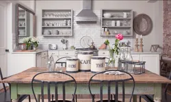 Farmhouse kitchen interior