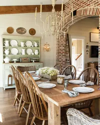 Farmhouse kitchen interior