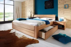 Double Bed In Bedroom Interior Photo