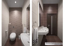 Separate bathroom design real photos