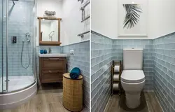 Separate bathroom design real photos