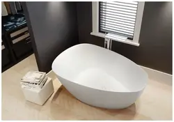 Banyonun içərisində oval küvetlər