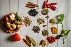 Kitchen spices photo