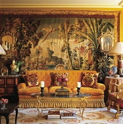 Tapestry in the bedroom photo
