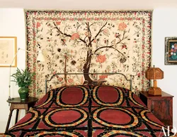 Tapestry in the bedroom photo