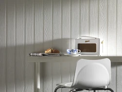 Wall panels in the kitchen interior