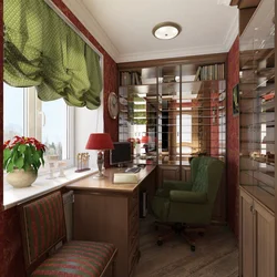 Office and kitchen in one room photo