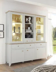 Sideboard In Living Room Interior