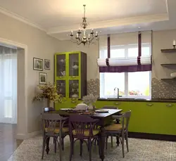 Daxili dizayn gəzinti mətbəx