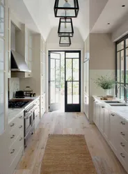 Interior design walk-through kitchen