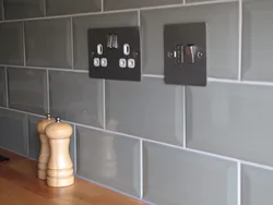 Sockets On The Wall In The Kitchen Photo