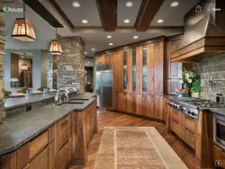 Shower in the kitchen design photo