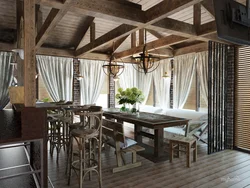 Kitchen interior gazebo