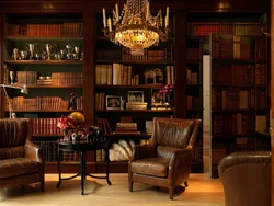 Гостиная книги дизайн интерьера