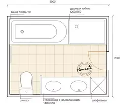 Bath Design Drawing