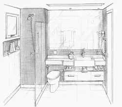 Bath design drawing