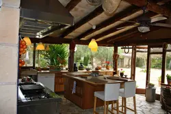 Design Of A Summer Kitchen In Your Home