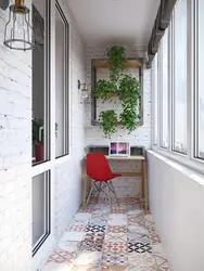 Do-it-yourself balcony design in an apartment