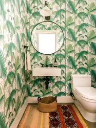 Bath design photo wallpaper