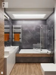 L shaped bathroom design