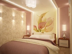 Photo Of Wall And Ceiling Design In The Bedroom