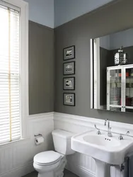Half tile bath design