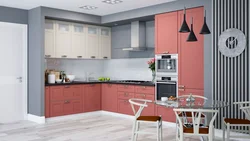 Акси ошхона ранги terracotta дар дохили
