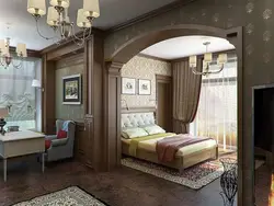 Аркамен жатын бөлмесінің дизайны