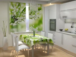 Дизайн кухни с бабочками